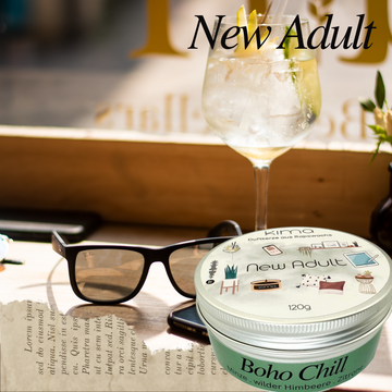 Buchkerze New Adult Collection Boho Chill