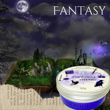 Buchkerze Fantasy Collection Midnight Plum