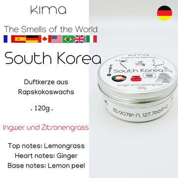 South Korea Duftkerze